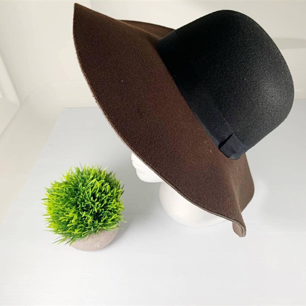Magid‎ Oversized Wool Hat Wide Brim